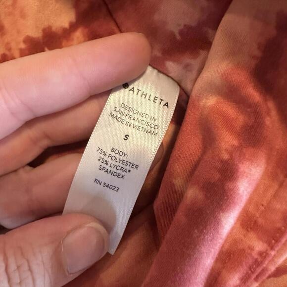 ATHLETA Elation Printed Short‎ Leggings Size Small - Picture 6 of 7